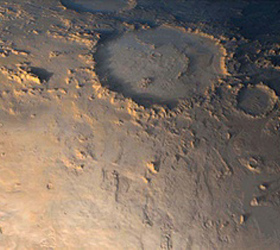 На Марсе обнаружили огромные запасы сухого льда