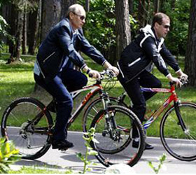 Какой велосипед у Президента