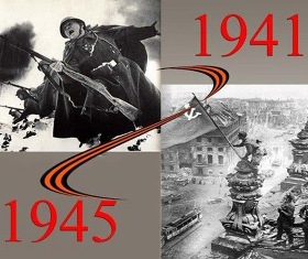 венок в честь 70 летия войны Волхов