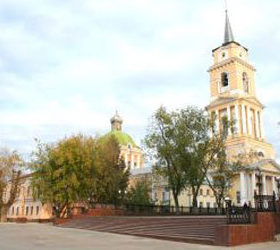 В Перми произошло возгорание в куполе Спасо-Преображенского собора.