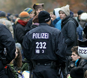 Акция протеста «зеленых» в Германии переросла в борьбу с полицией