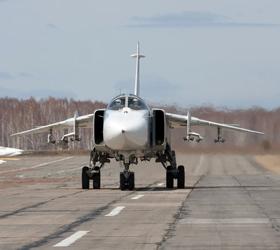 Су-24 разбился в Кургаской области