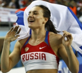 Елена Исинбаева взяла «золотую» высоту на чемпионате мира