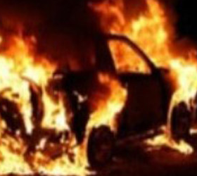 На севере Москвы сгорели три автомобиля