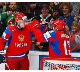 Премьер министр РФ поздравил победителей. Хоккейная сборная России- молодцы!