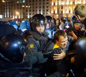 Москвичи не усматривают проблем в митингах, проводимых в центре города