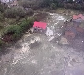 В Ингушетии из-за наводнения от внешнего мира оказались отрезаны порядка 120 тысяч человек