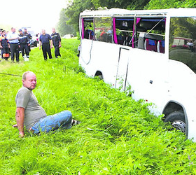 Авария с паломниками в Украине: водителю автобуса предъявили обвинение