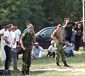 В Грозном был подорван военный броневик