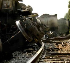 В Украине в железнодорожной аварии пострадали семь человек