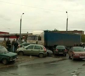 На Волоколамском шоссе в ДТП погибли двое сотрудников полиции