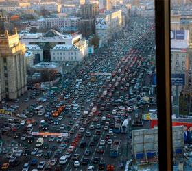 День без автомобилей в Москве отметили пробками