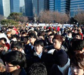 Флешмоб в Южной Корее провалился с треском