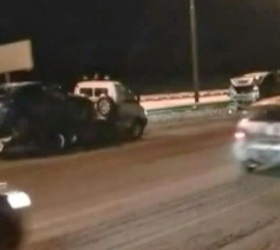 Крупная авария в Московской области: столкнулись пять автомобилей