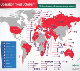 Обнаружена большая ботнет сеть "Красный октябрь"