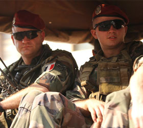 Армией Мали при поддержке авиации Франции был отбит у исламистов город