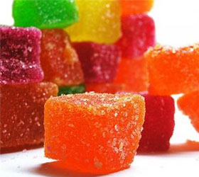 Мармелад способствует выведению из организма шлаков