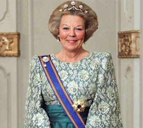 От своего престола отреклась королева Нидерландов
