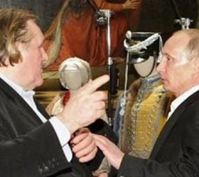 Президент России встретился в Сочи с Жераром Депардье
