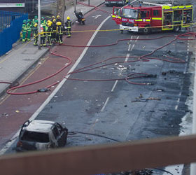 Увеличилось число пострадавших при крушении вертолета в Лондоне