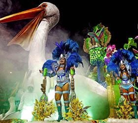 В Рио-де-Жанейро стартовал знаменитый карнавал