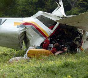 В Аргентине произошло крушение легкомоторного самолета