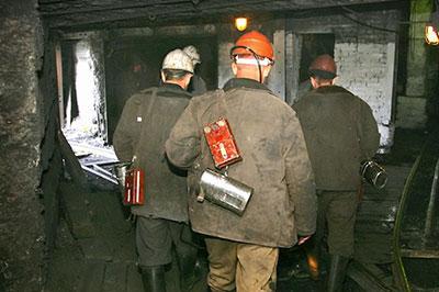 На Урале на шахте обрушилась горная порода