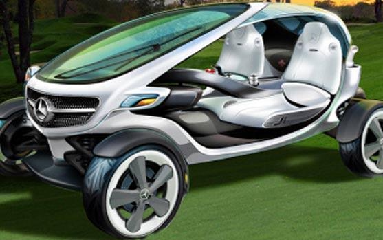 Mercedes представил концепт гольф-карта будущего