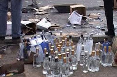 На Сахалине арестована тонна контрафактного алкоголя