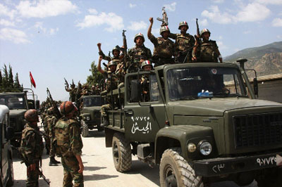 Правительственные войска Сирии захватили военную базу на севере Сирии