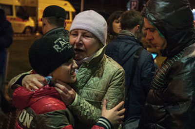 Прибыли родственники погибших в трагедии в Казани