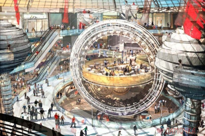 Больше всего торговых центров расположено в России