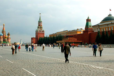 Восемь человек задержаны на Красной площади