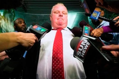 Мэра Торонто ограничили в полномочиях, уличив его в алкоголизме