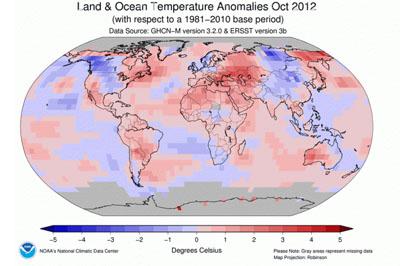 Прошедший ноябрь стал самым теплым за всю историю измерений