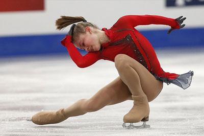 Юлия Липницкая стала второй на чемпионате мира по фигурному катанию