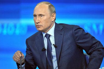 В апреле Путин проведет «прямую линию»