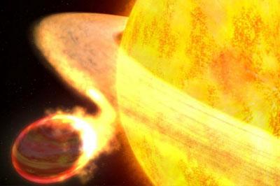 Ученые нашли звезду превышающую размеры Солнца в 1300 раз