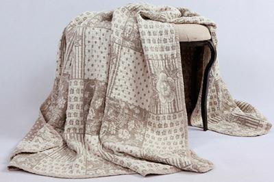 Льняные пледы