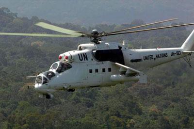 В спецоперациях под Краматорском силовики Украины использовали вертолет с маркировкой ООН