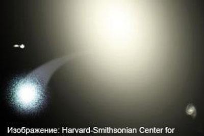Астрономы нашли группу звезд, убегающих из родной галактики