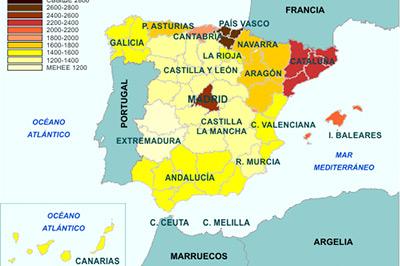 Продажа недвижимости в Испании по регионам