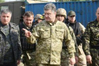 Порошенко объявил временное перемирие на востоке Украины