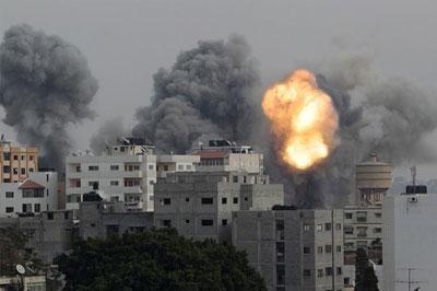 В следствии авиаударов Израиля по сектору Газа погибло более 10 человек