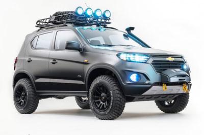 В сети появились официальные фотографии концепта «Chevrolet Niva»