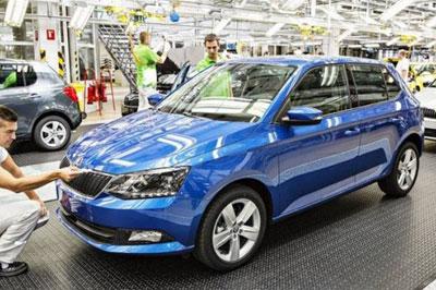 В Чехии с конвейера сошла первая «Skoda Fabia»