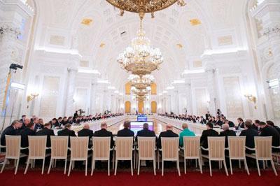 В Кремле прошло заседание Госсовета РФ