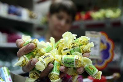 Россия запретила ввозить конфеты украинского производства