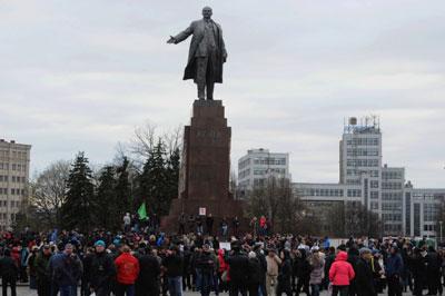 Уголовное дело по факту сноса памятника Ленину в Харькове было закрыто