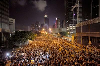 В Гонконге задержали более 40 человек